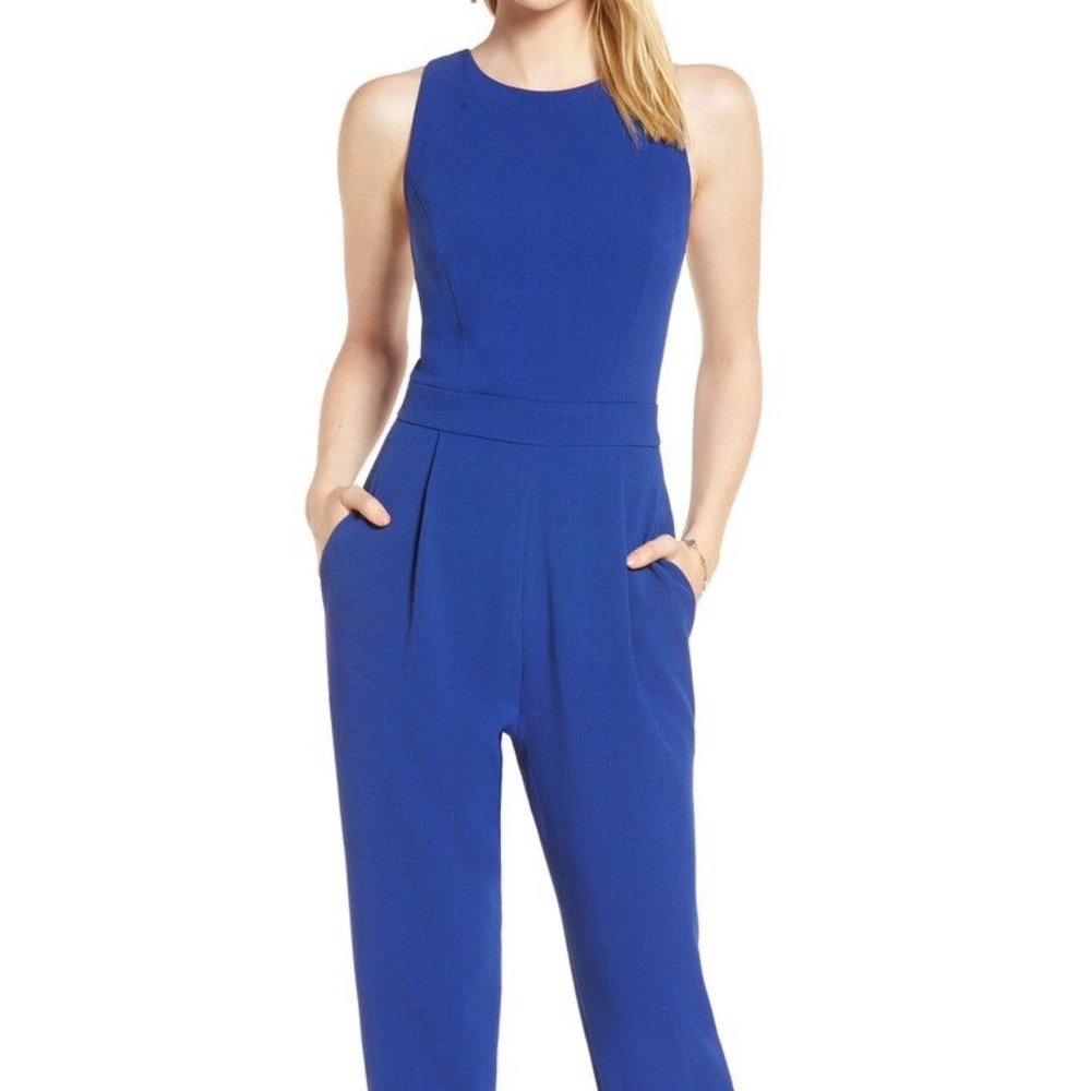 1901 Royal Blue Jumpsuit